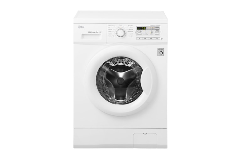 LG Πλυντήριο ρούχων 6 Motion Direct Drive, 8 κιλά χωρητικότητα, 1400 στροφές, FH4B8TDA, thumbnail 1